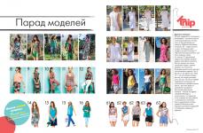 Парад моделей журнала Susanna MODEN Knip № 06/2016 (июнь)